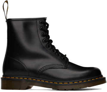 dr. martens black 1460 lace-up boots