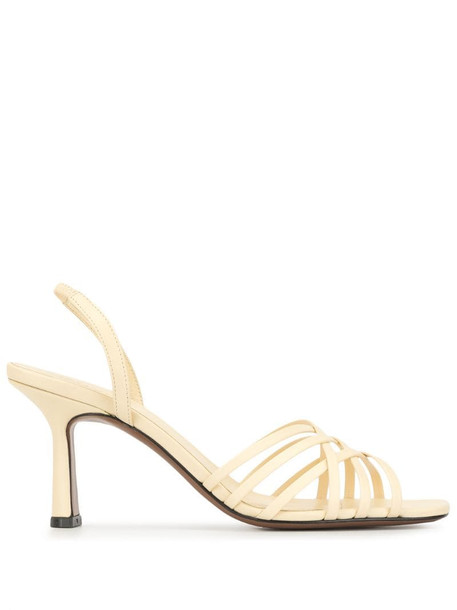 NEOUS slingback sandals in yellow