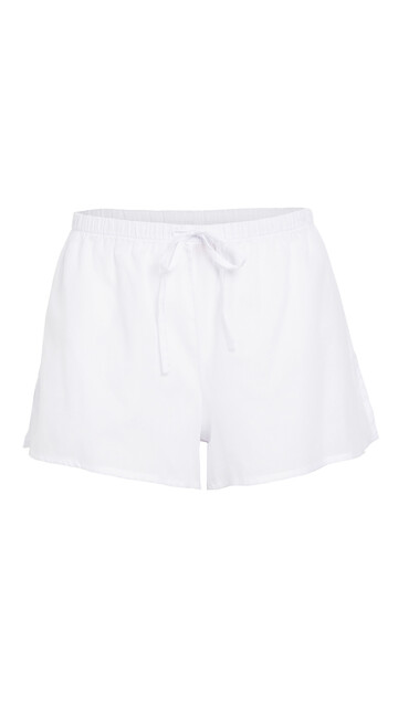 Skarlett Blue Innocent Cotton Lounge Shorts in white