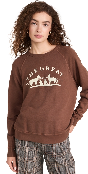 THE GREAT. THE GREAT. The College Sweatshirt