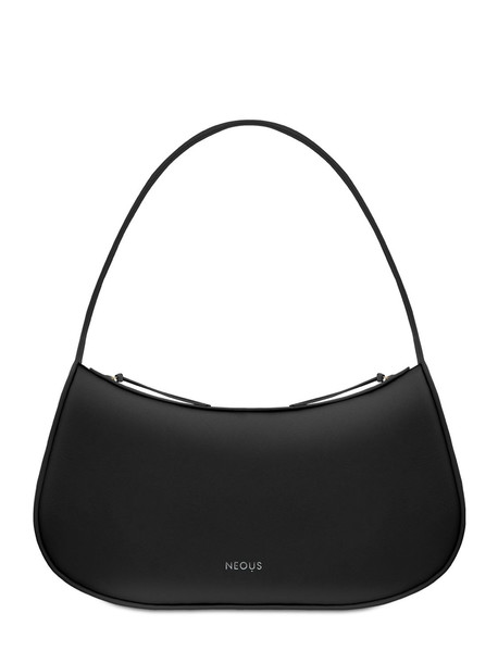 NEOUS Delphinus Leather Shoulder Bag in black