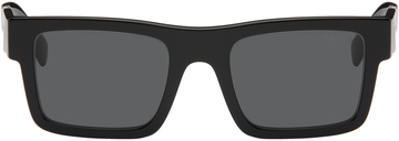 prada eyewear black square sunglasses