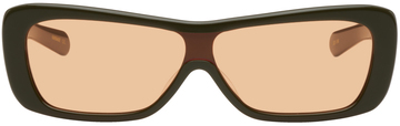 flatlist eyewear green veneda carter edition disco sunglasses