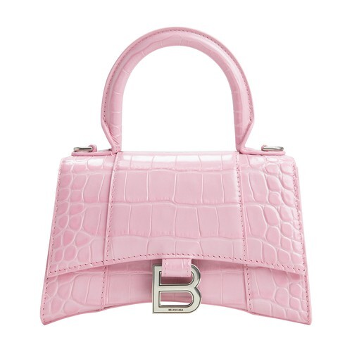 Balenciaga Hourglass XS Handbag in pink