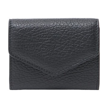 Maison Margiela Accordion fold leather wallet in black