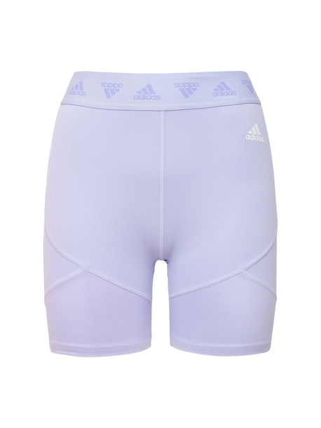 ADIDAS PERFORMANCE Mesh Compression Shorts in purple
