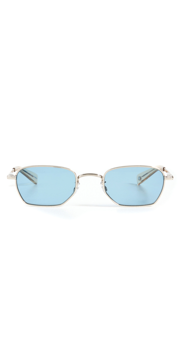 GARRETT LEIGHT Holly Sunglasses in silver