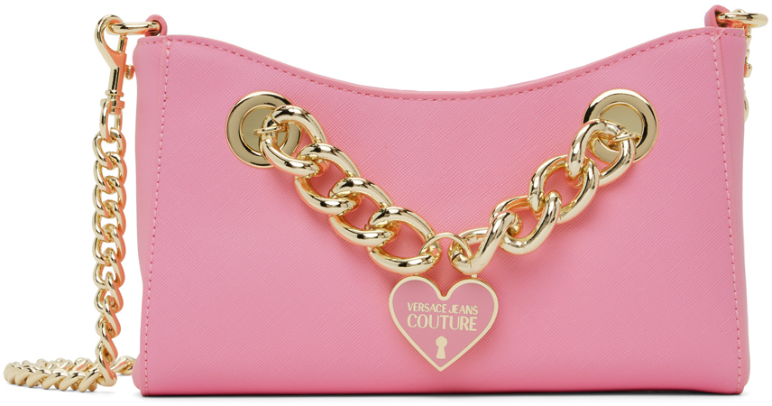 Versace Jeans Couture Pink Chain Bag