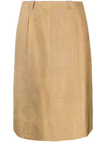 Emilio Pucci Pre-Owned 1960s A-line skirt in neutrals