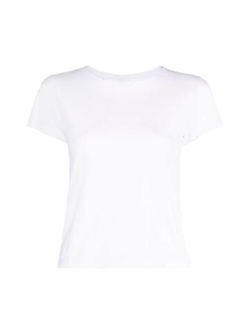 Seventy S/s Cropped T-shirt in white
