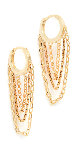 SHASHI Paloma Earrings in gold