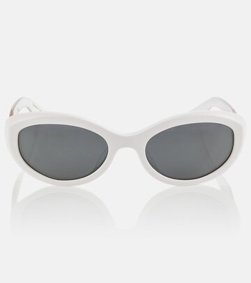 Khaite x Oliver Peoples 1969C oval sunglasses in white