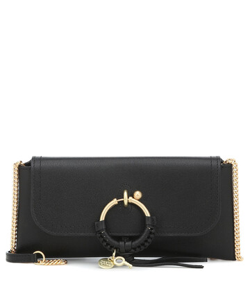 See By Chloé Joan leather clutch in black