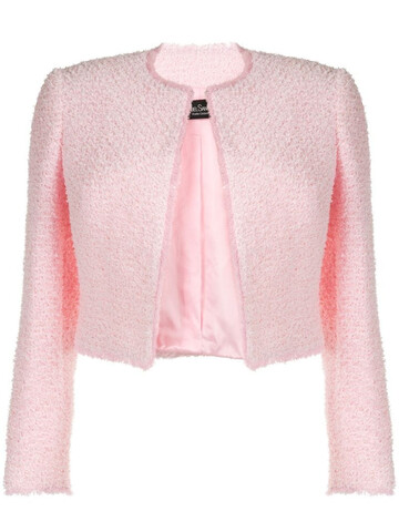 Isabel Sanchis structured tweed jacket in pink