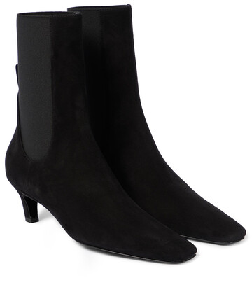 TotÃªme Suede ankle boots in black