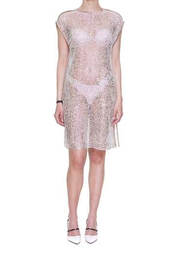 Kathy Heyndels Dress in silver
