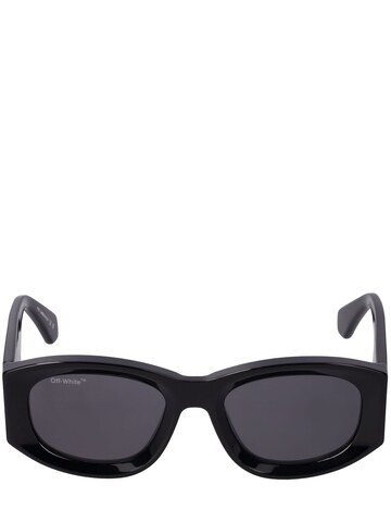 OFF-WHITE Joan Squared Acetate Sunglasses in black
