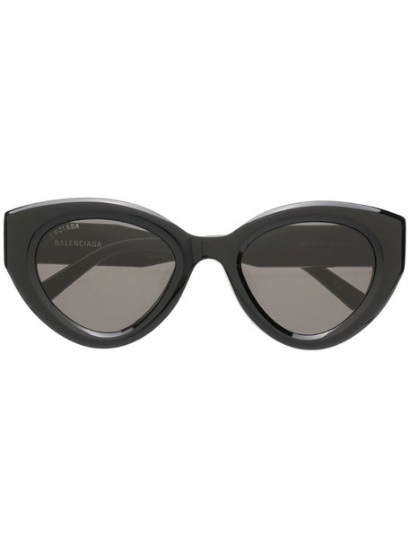 Balenciaga Eyewear cat eye-frame sunglasses in black