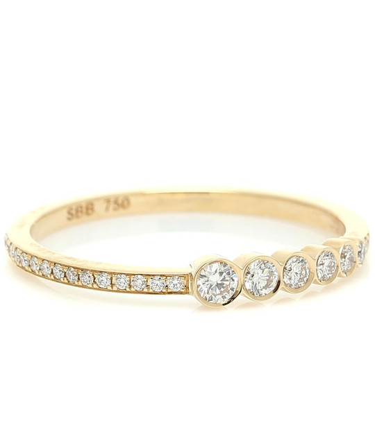 Sophie Bille Brahe Pleine de PavÃ© 18kt gold and diamond ring
