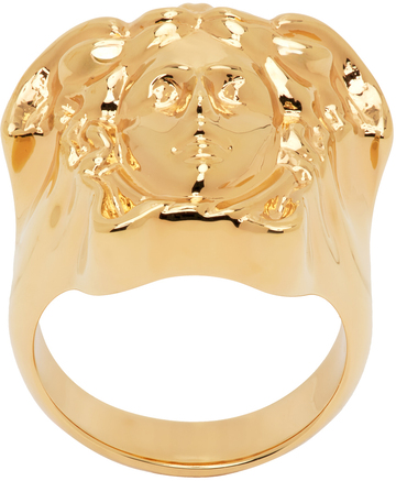 versace gold 'la medusa' ring