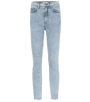Grlfrnd Karolina high-rise skinny jeans in blue