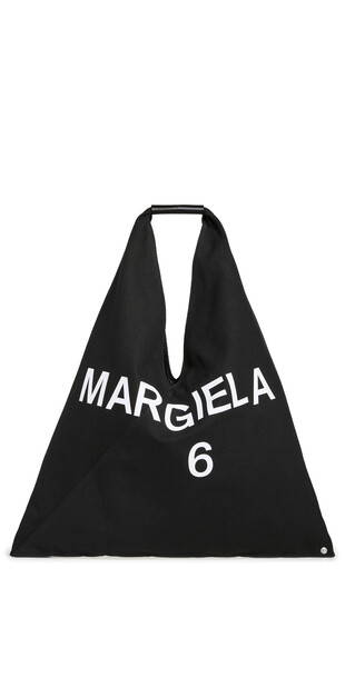 MM6 Maison Margiela MM6 Logo Classic Japanese Tote in black