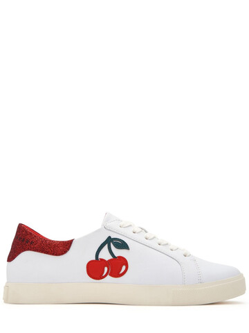 KATY PERRY 10mm The Rizzo Faux Leather Sneakers in red / white