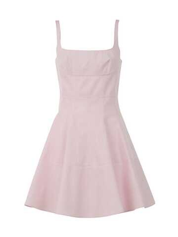 Giovanni Bedin Sleeveless Godet Mini Dress in pink