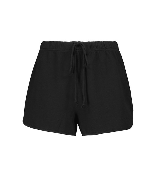 Velvet Presley cotton shorts in black