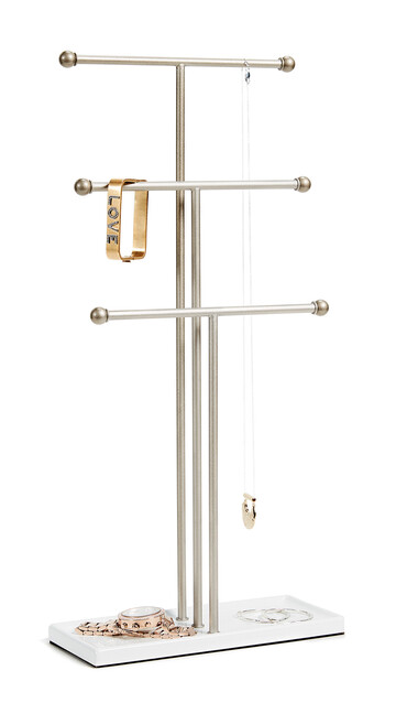 Shopbop Home Shopbop @Home Trigem Jewelry Stand in white