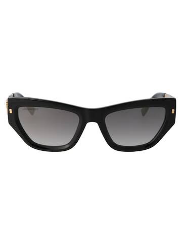 Dsquared2 Eyewear D2 0033/s Sunglasses in black / gold