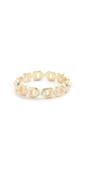 Adina's Jewels Chain Ring in gold