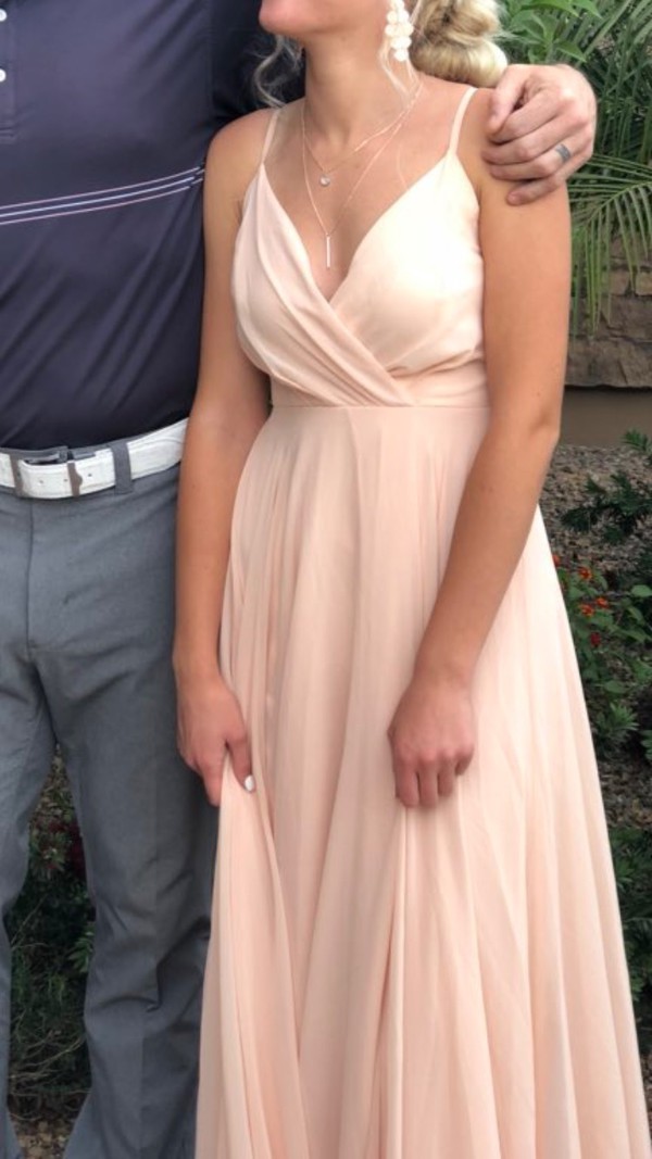 dress pink dress prom dress 