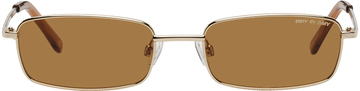 DMY by DMY Gold Olsen Sunglasses in brown