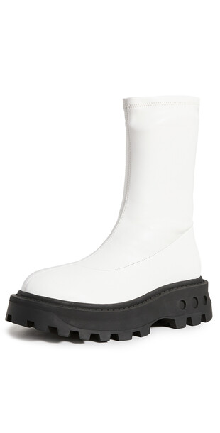 Simon Miller Vegan Scrambler Boots in white