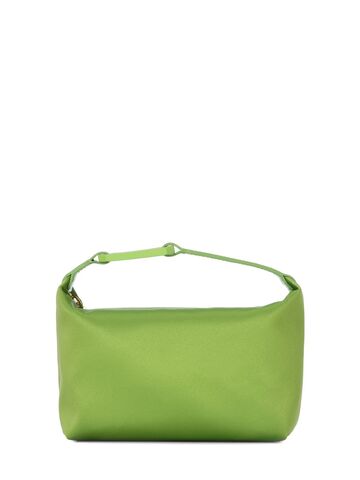 EÉRA Moon Satin Top Handle Bag in green