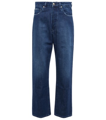 3x1 n.y.c. sabrina high-rise straight jeans in blue
