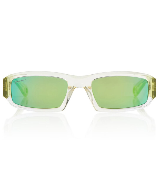 Jacquemus AltÃ¹ multicolor sunglasses in green