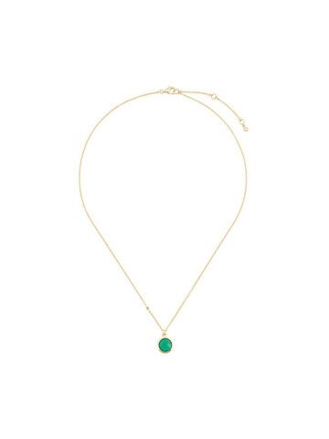astley clarke green onyx stilla pendant in gold