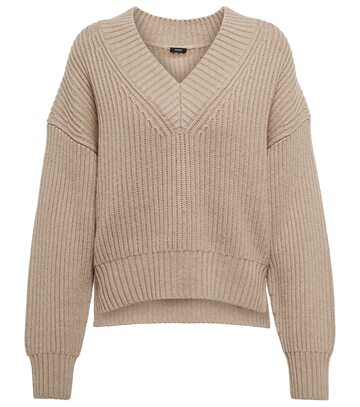 Joseph Cotton, wool and cashmere sweater in beige