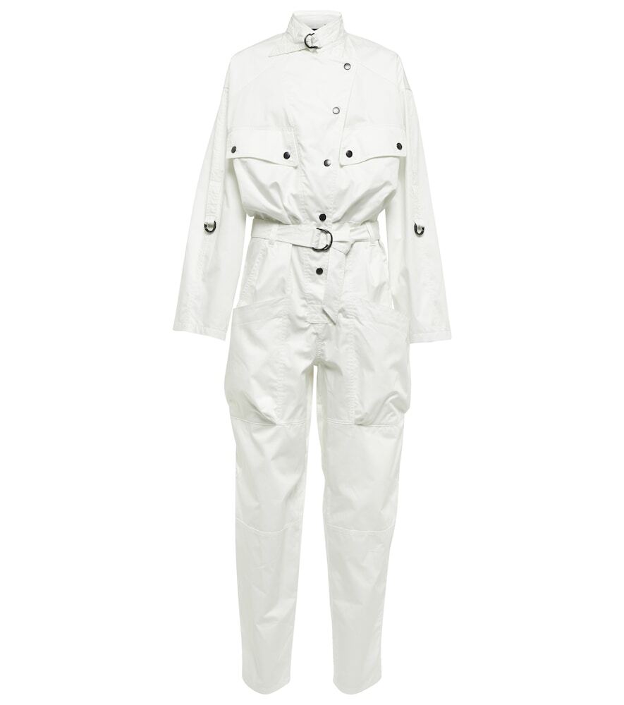 Isabel Marant Florine cotton jumpsuit in white