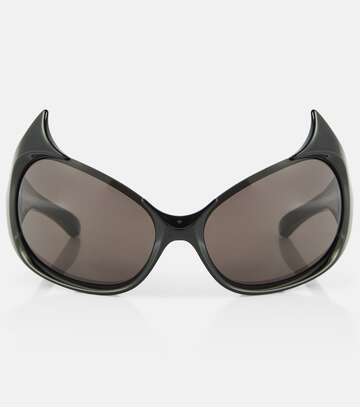 Balenciaga Gotham Cat cat-eye sunglasses in black