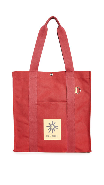 Goodee Bassi Market Tote in red