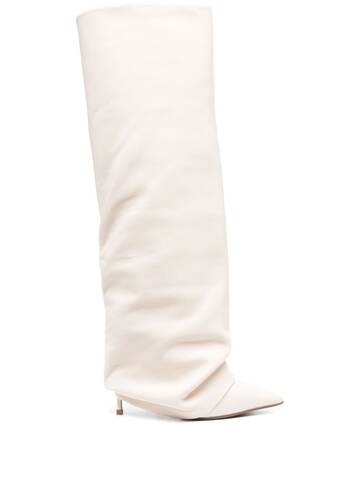 le silla andy 120mm knee-high leather boots - neutrals