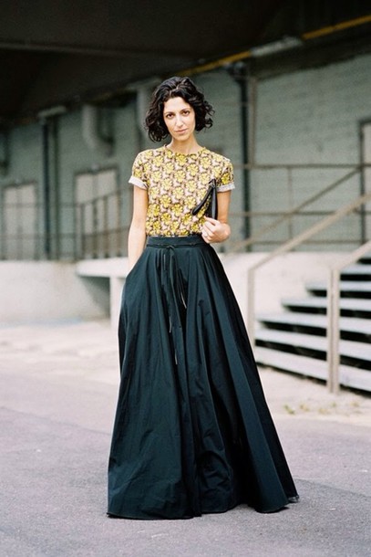 blouse skirt pattern blouse cute boho indie black maxi skirt hipster modern family