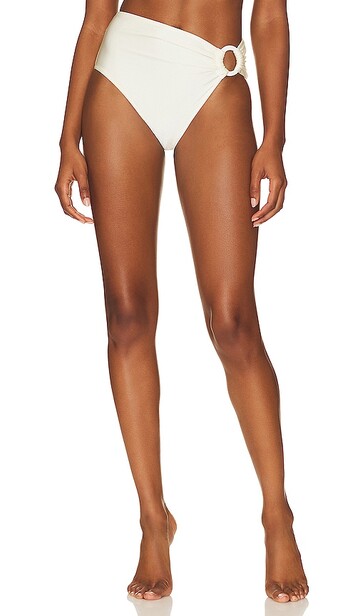 patbo mid-rise bikini bottom in ivory