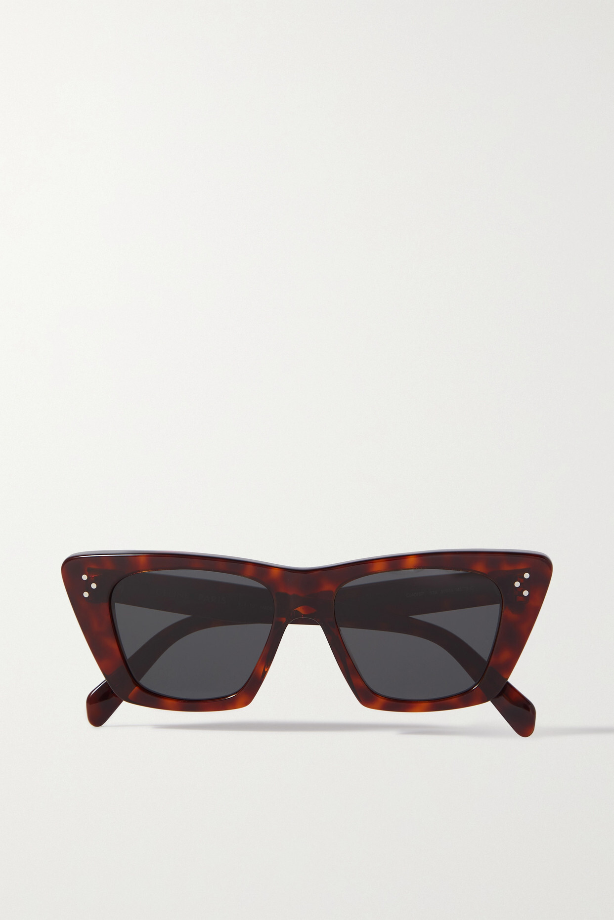 CELINE Eyewear - Cat-eye Tortoiseshell Acetate Sunglasses - One size