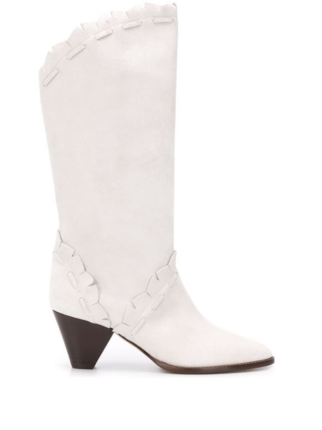 Isabel Marant Leesta 60mm boots in white