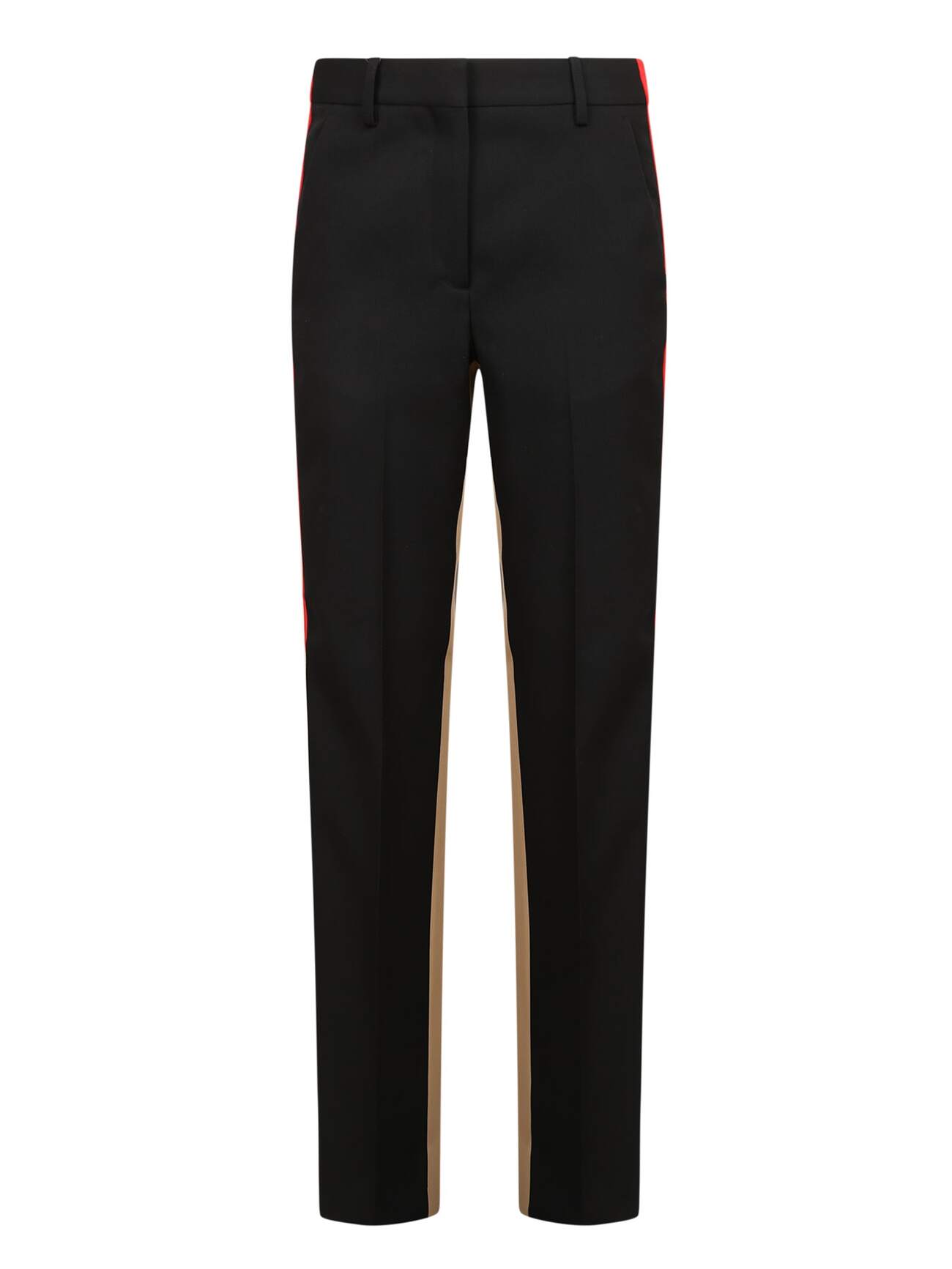 Burberry Wool Trousers in black