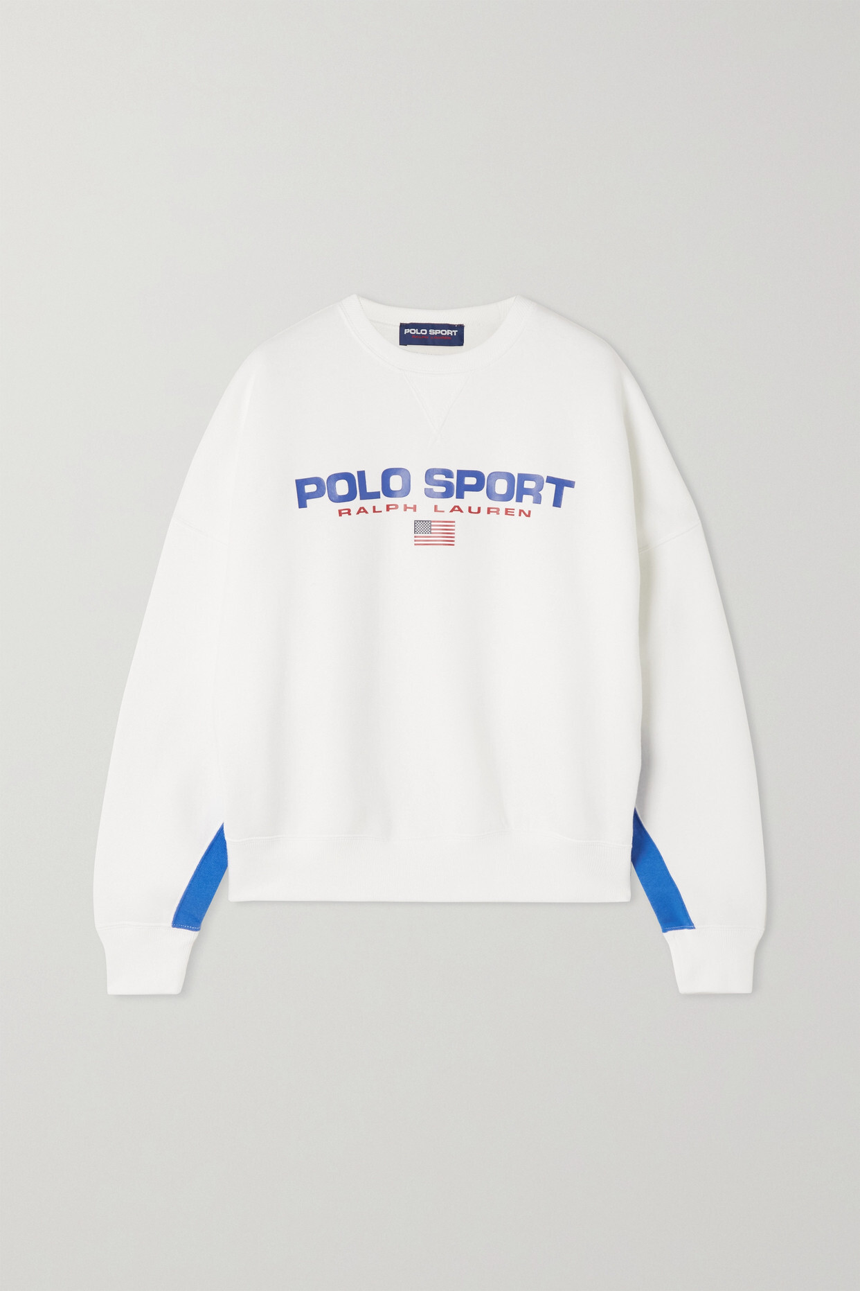 Polo Ralph Lauren - Printed Cotton-blend Jersey Sweatshirt - White